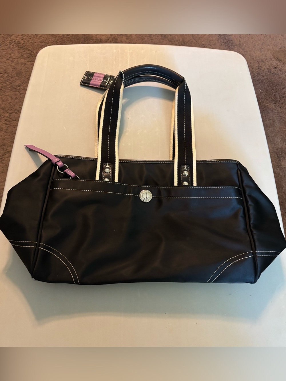 Vintage Coach Hampton tote